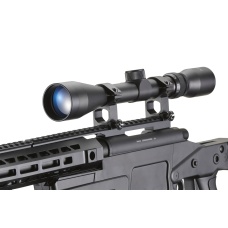 WellFire MB4419-2BAB Bolt Action Airsoft Sniper Rifle (Color: Black)