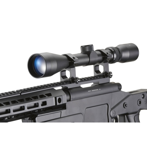 WellFire MB4419-2BAB Bolt Action Airsoft Sniper Rifle (Color: Black)