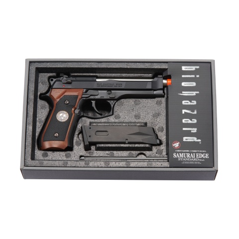 Tokyo Marui Bio Hazard Samurai Edge Standard Model Gas Blowback Airsoft Pistol (Color: Black)
