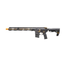 Tokyo Marui MTR16 G-Edition Airsoft Gas Blowback Airsoft Rifle (Color: Black & Gold)