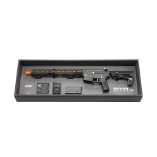 Tokyo Marui MTR16 G-Edition Airsoft Gas Blowback Airsoft Rifle (Color: Black & Gold)