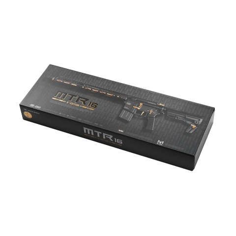 Tokyo Marui MTR16 G-Edition Airsoft Gas Blowback Airsoft Rifle (Color: Black & Gold)