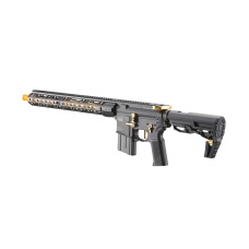 Tokyo Marui MTR16 G-Edition Airsoft Gas Blowback Airsoft Rifle (Color: Black & Gold)