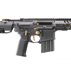 Tokyo Marui MTR16 G-Edition Airsoft Gas Blowback Airsoft Rifle (Color: Black & Gold)