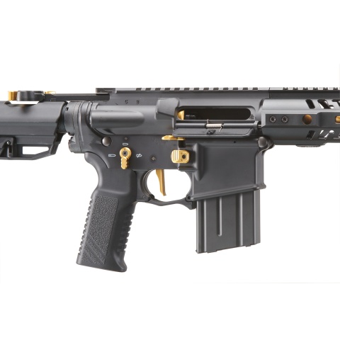 Tokyo Marui MTR16 G-Edition Airsoft Gas Blowback Airsoft Rifle (Color: Black & Gold)