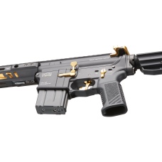 Tokyo Marui MTR16 G-Edition Airsoft Gas Blowback Airsoft Rifle (Color: Black & Gold)