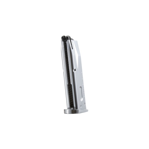 Tokyo Marui M92F Chrome Stainless Finishing Airsoft Gas Blowback Pistol (Color: Chrome)