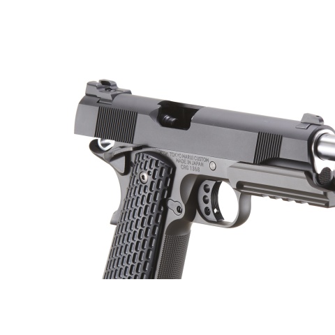 Tokyo Marui Night Warrior 1911 Hi-Kick Gas Blowback Airsoft Pistol (Color: Black & Gray)