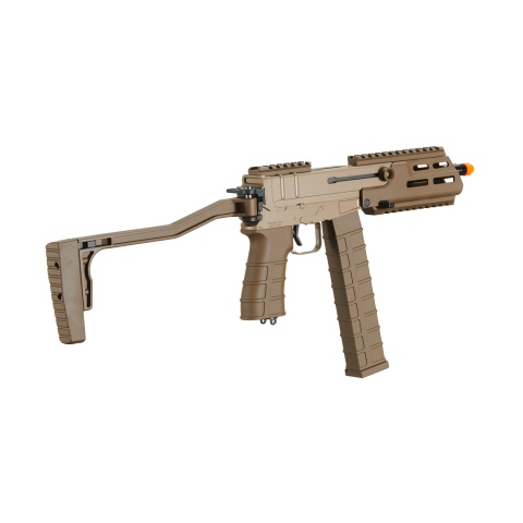 Tokyo Marui Scorpion Mod D Airsoft Electric Sub Machine Gun (Color: Flat Dark Earth)