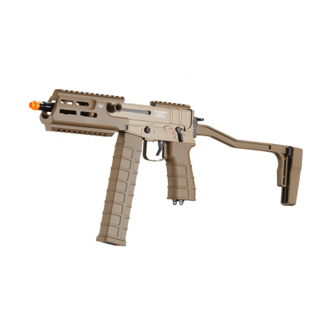 Tokyo Marui Scorpion Mod D Airsoft Electric Sub Machine Gun (Color: Flat Dark Earth)