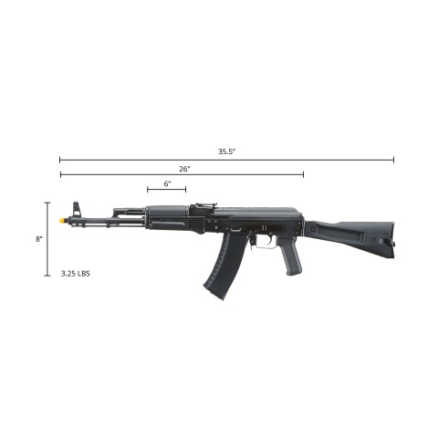 Tokyo Marui AK74MN Next Generation Recoil Shock System Airsoft AEG Rifle (Color: Black)