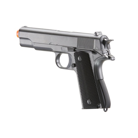 UK Arms 1911 Alloy Series Spring Airsoft Pistol (Color: Silver Gray)