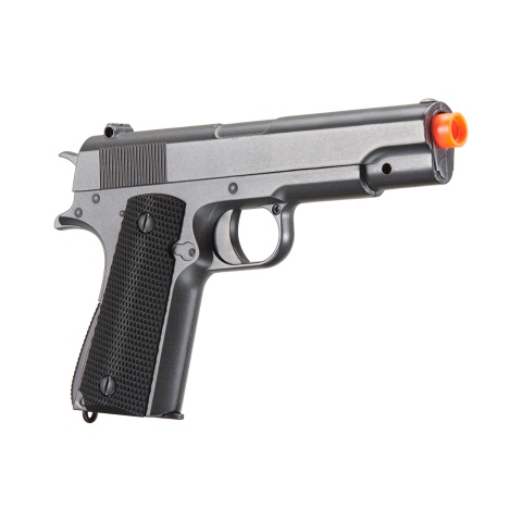 UK Arms 1911 Alloy Series Spring Airsoft Pistol (Color: Silver Gray)