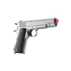 UK Arms Full Size 1911 Alloy Series Spring Airsoft Pistol (Color: Silver)