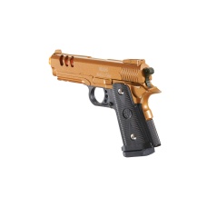 UK Arms 2011 Compact Heavyweight Series Airsoft Spring Pistol (Color: Gold)
