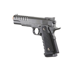 UK Arms 2011 Alloy Series Spring Airsoft Pistol w/ Vented Slide (Color: Silver Gray)