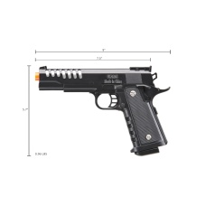 UK Arms 2011 Competition Heavyweight Series Airsoft Spring Pistol (Color: Black)