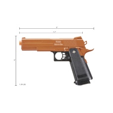 UK Arms 2011 Alloy Series Spring Airsoft Pistol (Color: Gold)