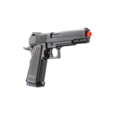 UK Arms 2011 Alloy Series Spring Airsoft Pistol (Color: Black)