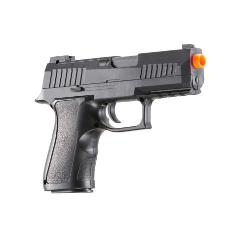 UK Arms P320 Plastic Spring Powered Airsoft Pistol (Color: Black)