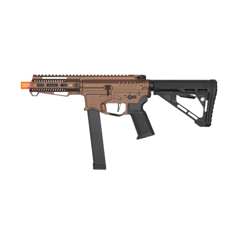 Zion Arms R&D Precision Licensed PW9 Mod 1 Airsoft Rifle with Delta Stock (Color: Bronze)