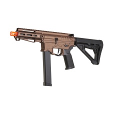 Zion Arms R&D Precision Licensed PW9 Mod 1 Airsoft Rifle with Delta Stock (Color: Bronze)