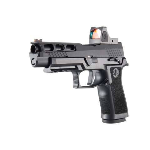 Sig Sauer Proforce P320 XCarry GBB Pistol w/ PH+ P320/M17 Slide & Lancer Tactical Red Dot Reflex Sight