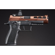 Sig Sauer Proforce P320 XCarry GBB Pistol w/ PH+ P320/M17 Slide & Lancer Tactical Red Dot Reflex Sight