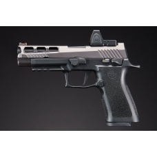 Sig Sauer Proforce P320 XCarry GBB Pistol w/ PH+ P320/M17 Slide & Lancer Tactical Red Dot Reflex Sight