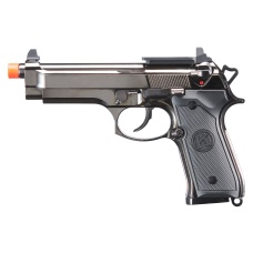 KLI KL-92 Fusion Optic Ready 6mm Dual Power CO2/Gas Blowback Airsoft Pistol - (Black/Gun Metal)