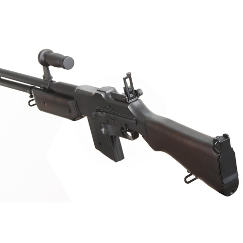 S&T BAR M1918 A2 Full Size Full Metal Airsoft AEG Rifle w/ Steel Bipod - (Wood)