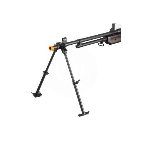 S&T BAR M1918 A2 Full Size Full Metal Airsoft AEG Rifle w/ Steel Bipod - (Wood)