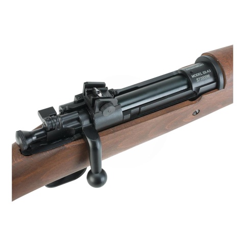 S&T M1903A3 Bolt Action Spring Powered Airsoft Rifle - (Wood)