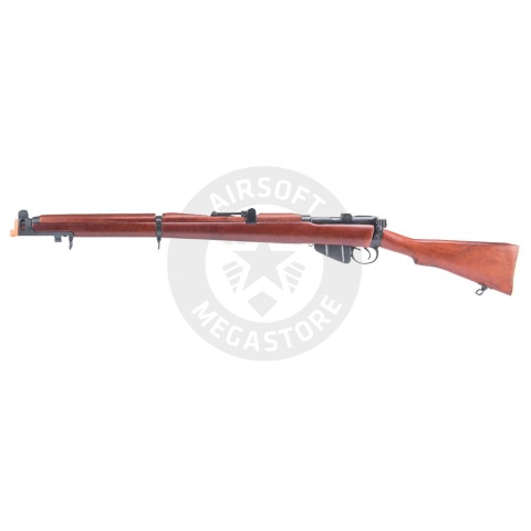 S&T Lee Enfield No. 1 Mk III Spring Powered Bolt Action Rifle w/ Real Wood Stock