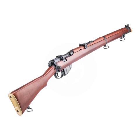 S&T Lee Enfield No. 1 Mk III Spring Powered Bolt Action Rifle w/ Real Wood Stock