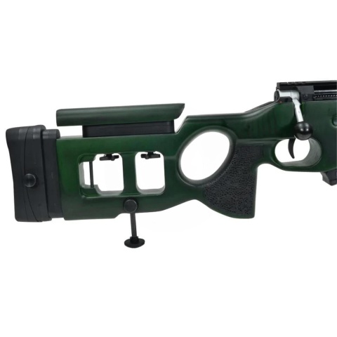 S&T SV-98 Spring Power Airsoft Rifle - (Real Wood/Green)