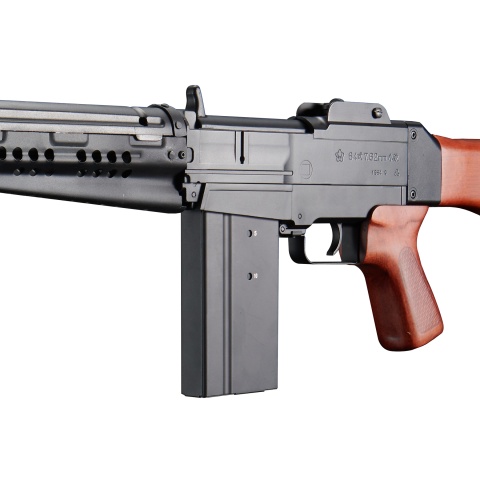 S&T Type 64 Full Metal Full Size AEG Airsoft Battle Rifle - (Black/Wood)