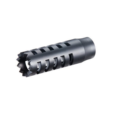 Golden Eagle Muzzle Brake For FABARM STF 12 Airsoft Shotgun - (Black)