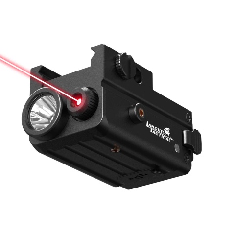 Lancer Tactical PL300 Tactical LED Pistol Light with Laser