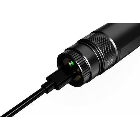 Lancer Tactical RL900 Tactical LED Rifle Light with Laser - Green Laser