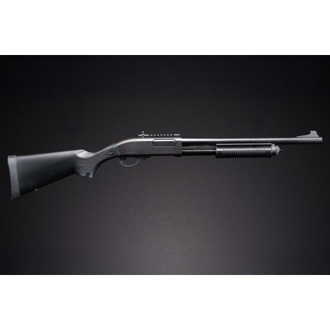 Tokyo Marui M870 Gas Powered Pump Action Shot Gun (Color: Black)
