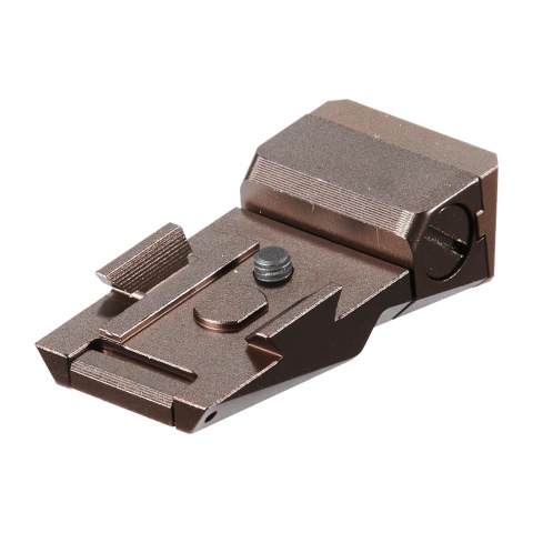 Dr. Black Aluminum Fiber Optic Rear Sight for TM Hi-CAPA 5.1 GBB Pistols