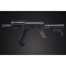 Tokyo Marui SAIGA-12 SBS Tri-Shot Gas Blowback Airsoft Shotgun - (Black)