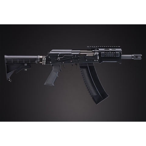 Tokyo Marui SAIGA-12 SBS Tri-Shot Gas Blowback Airsoft Shotgun - (Black)