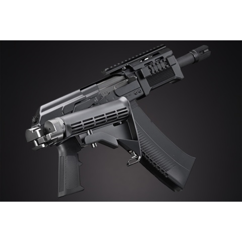 Tokyo Marui SAIGA-12 SBS Tri-Shot Gas Blowback Airsoft Shotgun - (Black)