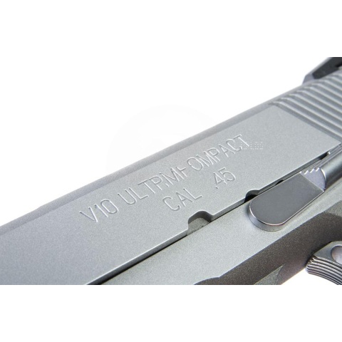 Tokyo Marui V10 Ultra Compact GBB Airsoft Pistol - (Silver)