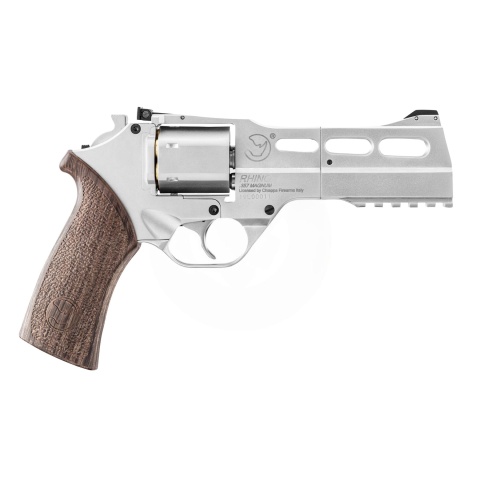 Chiappa/Black Ops/Wingun Rhino 50DS Revolver CO2 Cal. 177 - (Silver)