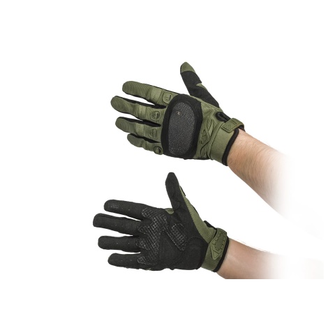 Valken Zulu Hard Knuckle Gloves - (OD Green/2XL)