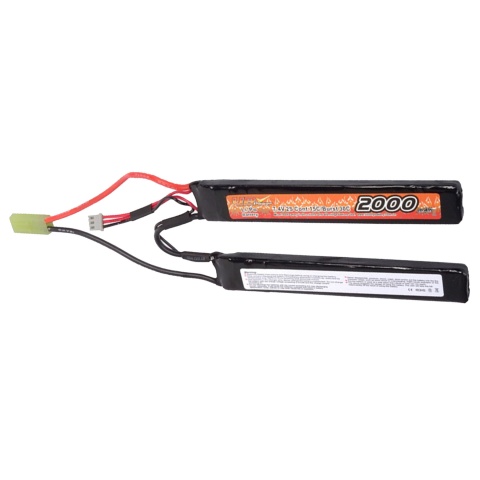 VB-Power 7.4V 2000 mAh 15C Lithium Polymer LiPo Nunchuck Battery
