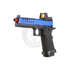 Vorsk Hi-Capa 5.1 GBB Pistol w/ Red Dot Sight - (Blue/Black)